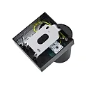 Deko-Light Leesarmatuur CAN TILT SQUARE hoekig, met schakelaar, cardanisch draaien GU10 IP20, zwart 