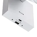 Deko-Light reading lamp CAN TILT SQUARE USB square, with switch, with USB charging function, cardanic swivelling GU10 IP20, white 