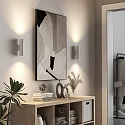 Deko-Light Wandarmatuur CAN UP & DOWN up down, 2-vlams, stijf GU10 IP20, wit