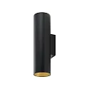 Deko-Light Wandarmatuur CAN UP & DOWN up down, 2-vlams, stijf GU10 IP20, zwart