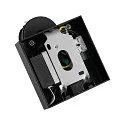 Deko-Light Leesarmatuur CAN TILT SQUARE USB BASE MIX'N MATCH 1/3 hoekig, met schakelaar, zonder lampenkap, met USB-oplaadfunctie