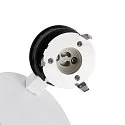 Deko-Light Leesarmatuur CAN TILT ROUND USB BASE MIX'N MATCH 1/3 rond, met schakelaar, zonder lampenkap, met USB-oplaadfunctie