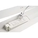 Deko-Light pendant luminaire LED PANEL square IP40, traffic white dimmable