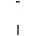 Pendelarmatuur SLIM DIM 1-vlams, cilindrisch, UGR < 19 IP20, gitzwart dimbaar