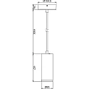 Deko-Light Pendelarmatuur LUCEA DIM IP20, wit dimbaar