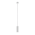 Deko-Light pendant luminaire CAN 150 down, cylindrical, direct GU10 IP20, white