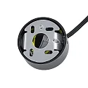 Deko-Light pendant luminaire CAN 150 down, cylindrical, direct GU10 IP20, black