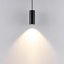 Pendelarmatuur CAN 150 down, cilindrisch, direct GU10 IP20, zwart