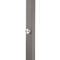 Deko-Light Staande lamp OFFICE TWO UP/DOWN met schakelaar, direct / indirect, UGR < 19 IP20, zilver dimbaar