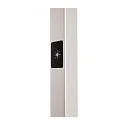Deko-Light floor lamp OFFICE ONE up / down, for VDU workstation, dimmable IP20, satined, white, white aluminum dimmable