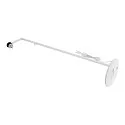 Deko-Light Staande lamp CAN TILT BASE MIX'N MATCH 1/3 met schakelaar, zonder lampenkap, met stekker GU10 IP20, wit 