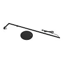 Deko-Light Staande lamp CAN TILT BASE MIX'N MATCH 1/3 met schakelaar, zonder lampenkap, met stekker GU10 IP20, zwart 