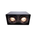 Deko-Light Plafondarmatuur MONA, II GU10 IP20, zwart