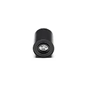 Plafondarmatuur BENGALA ROUND cilindrisch, instelbaar GU10 IP20, zwart dimbaar