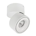 Deko-Light Plafondarmatuur UNI II TILT 1-vlams, cardanisch draaien IP20, wit dimbaar