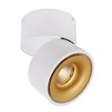 Deko-Light Plafondarmatuur UNI II TILT 1-vlams, cardanisch draaien IP20, wit dimbaar