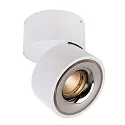 Deko-Light Plafondarmatuur UNI II TILT 1-vlams, cardanisch draaien IP20, wit dimbaar