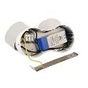 Deko-Light Plafondarmatuur UNI II DOUBLE TILT 2-vlams, cardanisch draaien IP20, wit dimbaar