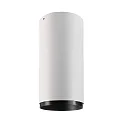 Downlight LUCEA 15 stijf, opbouwversie, CCT Switch IP20, transparant, verkeerswit dimbaar