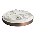 Deko-Light Wand- en plafondarmatuur MEROPE 40 IP20, Koffie bruin