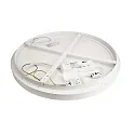 Deko-Light wall and ceiling luminaire MEROPE 60 IP20, silver