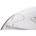 Deko-Light wall and ceiling luminaire MEROPE 80 IP20, silver