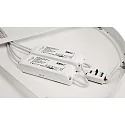 Deko-Light wall and ceiling luminaire MEROPE 80 IP20, silver