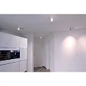 Deko-Light Plafondarmatuur UNI II MINI DOUBLE TILT 2-vlams, cardanisch draaien IP20, wit dimbaar