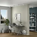 Plafondarmatuur CAN TILT SQUARE 11CM 1-vlams, hoekig, cardanisch draaien GU10 IP20, wit
