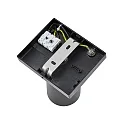 Deko-Light Plafondarmatuur CAN TILT SQUARE 11CM 1-vlams, hoekig, cardanisch draaien GU10 IP20, zwart