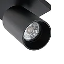 Deko-Light Plafondarmatuur CAN TILT SQUARE 11CM 1-vlams, hoekig, cardanisch draaien GU10 IP20, zwart