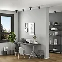 Deko-Light Plafondarmatuur CAN TILT SQUARE 11CM 1-vlams, hoekig, cardanisch draaien GU10 IP20, zwart
