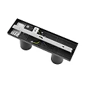 Deko-Light Plafondarmatuur CAN TILT SQUARE 30.5CM 2-vlams, hoekig, cardanisch draaien GU10 IP20, zwart
