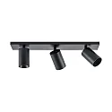 Deko-Light ceiling luminaire CAN TILT SQUARE 48CM 3 flames, square, cardanic swivelling GU10 IP20, black