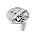 Plafondarmatuur CAN TILT ROUND Ø 20CM 2-vlams, rond, cardanisch draaien GU10 IP20, wit