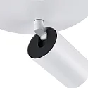 Plafondarmatuur CAN TILT ROUND Ø 20CM 2-vlams, rond, cardanisch draaien GU10 IP20, wit