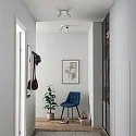 Plafondarmatuur CAN TILT ROUND Ø 20CM 2-vlams, rond, cardanisch draaien GU10 IP20, wit