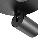 Deko-Light Plafondarmatuur CAN TILT ROUND Ø 20CM 2-vlams, rond, cardanisch draaien GU10 IP20, zwart
