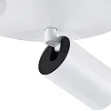Plafondarmatuur CAN TILT ROUND Ø 25CM 3-vlams, rond, cardanisch draaien GU10 IP20, wit