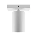 Deko-Light Plafondarmatuur CAN TILT SQUARE BASE 11CM MIX'N MATCH 1/3 1-vlams, hoekig, zonder lampenkap, cardanisch draaien GU10 IP20, wit