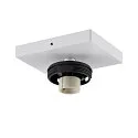 Deko-Light Plafondarmatuur CAN TILT SQUARE BASE 11CM MIX'N MATCH 1/3 1-vlams, hoekig, zonder lampenkap, cardanisch draaien GU10 IP20, wit
