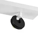 Deko-Light ceiling luminaire CAN TILT SQUARE BASE 30.5CM MIX'N MATCH 1/3 2 flames, square, without shade, cardanic swivelling GU10 IP20