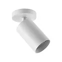 Deko-Light Plafondarmatuur CAN TILT ROUND BASE Ø 8CM MIX‘N MATCH 1-vlams, rond, zonder lampenkap, cardanisch draaien GU10 IP20, wit