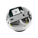 Deko-Light Plafondarmatuur CAN TILT ROUND BASE Ø 8CM MIX‘N MATCH 1-vlams, rond, zonder lampenkap, cardanisch draaien GU10 IP20, wit