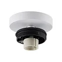 Deko-Light Plafondarmatuur CAN TILT ROUND BASE Ø 8CM MIX‘N MATCH 1-vlams, rond, zonder lampenkap, cardanisch draaien GU10 IP20, wit