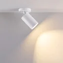 Deko-Light Plafondarmatuur CAN TILT ROUND BASE Ø 8CM MIX‘N MATCH 1-vlams, rond, zonder lampenkap, cardanisch draaien GU10 IP20, wit