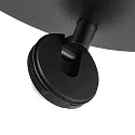 Deko-Light Plafondarmatuur CAN TILT ROUND BASE Ø 20CM MIX‘N MATCH 2-vlams, rond, zonder lampenkap, cardanisch draaien GU10 IP20, zwart