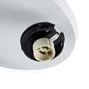 Deko-Light Plafondarmatuur CAN TILT ROUND BASE Ø 25CM MIX‘N MATCH 3-vlams, rond, zonder lampenkap, cardanisch draaien GU10 IP20, wit