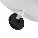 Deko-Light Plafondarmatuur CAN TILT ROUND BASE Ø 25CM MIX‘N MATCH 3-vlams, rond, zonder lampenkap, cardanisch draaien GU10 IP20, wit