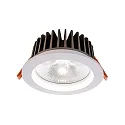 Plafondinbouwarmatuur COB 130 rond, spanningsconstante IP20, wit